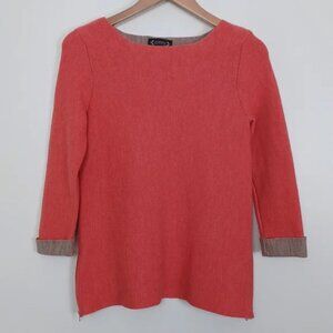 ✨3/$25✨  Nanette Lepore Orange Merino Wool Sweater - L